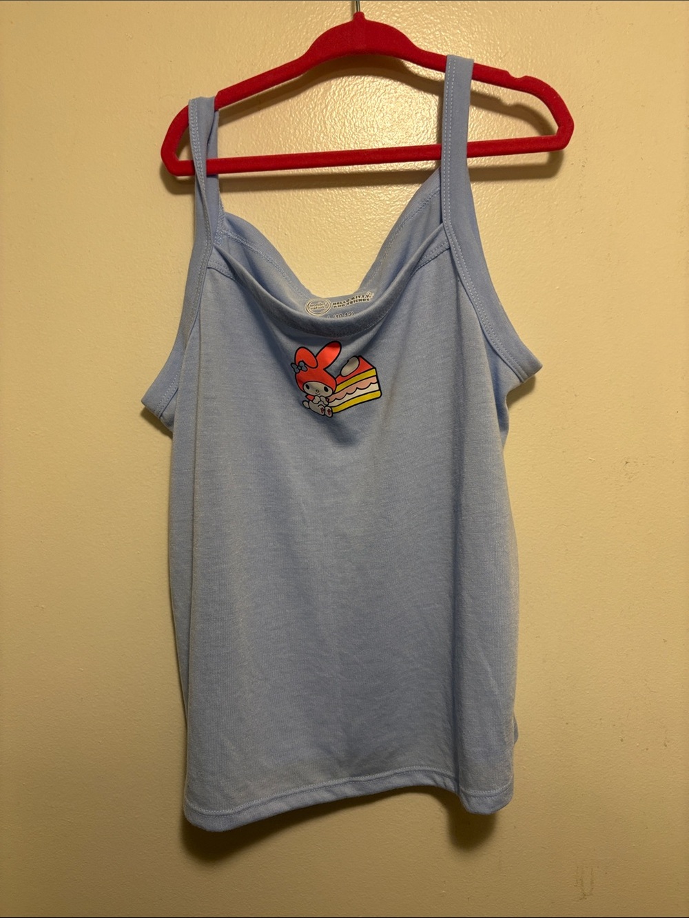 My Melody Light Blue Tank Top - GIRLS size large